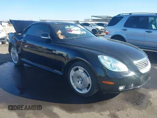 2003 Lexus SC 430 z VIN JTHFN48Y930038388, wystawiony jako IAAI lot #41407285 z przebiegiem 116 197 mil mil oraz . Historia ofert i sprzedaży dostępna na DreamBid. Obrazek 1.