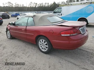 2004 Chrysler Sebring GTC z VIN 1C3EL75R74N196447, wystawiony jako Copart lot #85676674 z przebiegiem Nie podano mil oraz Czysty tytuł • Clean title. Historia ofert i sprzedaży dostępna na DreamBid. Obrazek 2.