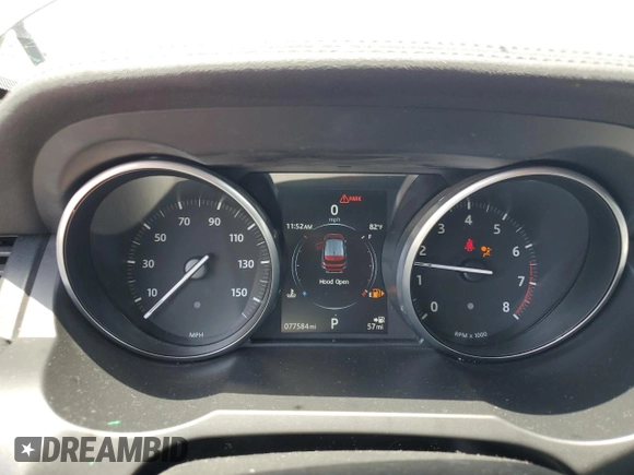 2017 Land Rover Range Rover Evoque SE with VIN SALVP2BG9HH247823, listed as a Copart auction lot 60155285 with 77,584 mi miles and Salvage title. Bid and sale history available at DreamBid. Image 9.