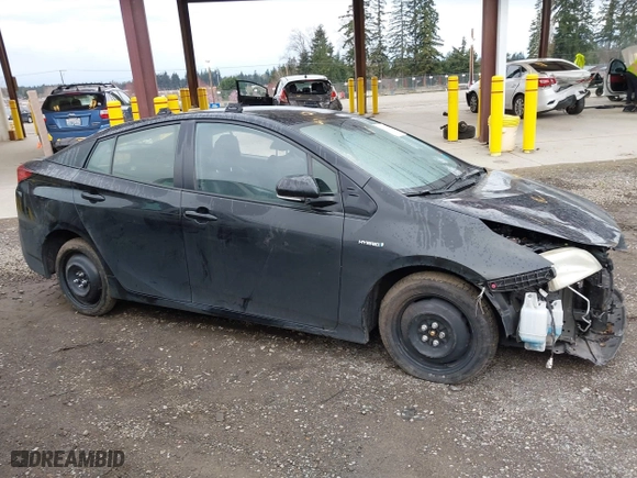 2020 Toyota Prius L Eco with VIN JTDKARFUXL3115471, listed as a IAAI auction lot 41831411 with 48,378 mi miles. Bid and sale history available at carsss.com. Image 12.