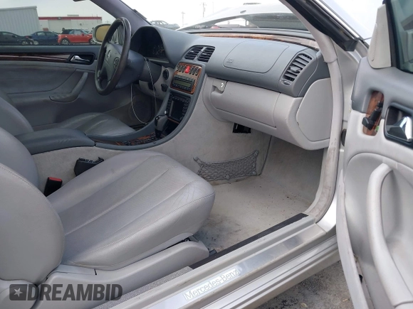 2002 Mercedes-Benz CLK 320/430 with VIN WDBLJ65G52T126485, listed as a IAAI auction lot 41978394 with 141,315 mi miles and . Bid and sale history available at DreamBid. Image 5.