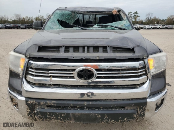 2017 Toyota Tundra 2WD SR with VIN 5TFRM5F19HX117166, listed as a Copart auction lot 41512215 with 65,355 mi miles and Salvage Title. Bid and sale history available at carsss.com. Image 5.