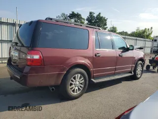 2012 Ford Expedition Max King Ranch with VIN 1FMJK1J57CEF63645, listed as a Copart auction lot 62130665 with 105,839 mi miles and Salvage title. Bid and sale history available at DreamBid. Image 3.