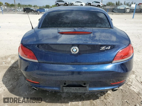 2009 BMW Z4 sDrive35i with VIN WBALM73549E164950, listed as a Copart auction lot 51116685 with 68,801 mi miles and Salvage title. Bid and sale history available at DreamBid. Image 6.