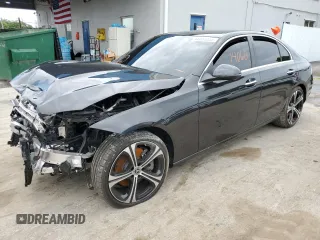 2022 Mercedes-Benz C 300 z VIN W1KAF4GB8NR057623, wystawiony jako Copart lot #48535253 z przebiegiem 14 060 mil mil oraz . Historia ofert i sprzedaży dostępna na DreamBid. Obrazek 1.