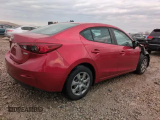 2014 Mazda 3 i SV with VIN JM1BM1T78E1185394, listed as a Copart auction lot 88788315 with 106,915 mi miles and Salvage Title. Bid and sale history available at DreamBid. Image 3.
