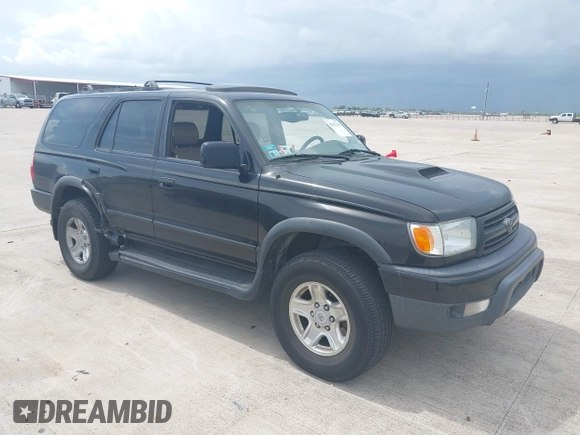 1999 Toyota 4Runner SR5 with VIN JT3GN86R4X0116644, listed as a IAAI auction lot 42527230 with 150,793 mi miles and . Bid and sale history available at DreamBid. Image 1.