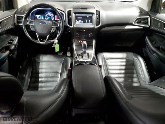 2015 Ford Edge SEL with VIN 2FMTK4J94FBB68996, listed as a Copart auction lot 52613325 with 66,337 mi miles and Salvage Title. Bid and sale history available at carsss.com. Image 8.