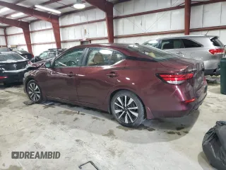 2024 Nissan Sentra SV z VIN 3N1AB8CV8RY229178, wystawiony jako Copart lot #58623595 z przebiegiem 26 139 mil mil oraz Szkoda całkowita • Salvage title. Historia ofert i sprzedaży dostępna na DreamBid. Obrazek 2.