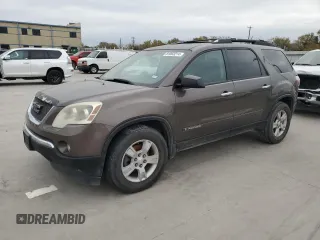 2007 GMC Acadia SLE with VIN 1GKER13777J143787, listed as a Copart auction lot 81063214 with 0 mi miles and Clean Title. Bid and sale history available at carsss.com. Image 1.