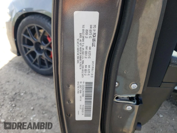 2019 Dodge Charger Scat Pack with VIN 2C3CDXGJ7KH742584, listed as a Copart auction lot 54150795 with 40,693 mi miles and Salvage Title. Bid and sale history available at DreamBid. Image 12.