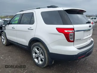 2015 Ford Explorer Limited with VIN 1FM5K7F85FGC60203, listed as a IAAI auction lot 41910664 with 111,100 mi miles and . Bid and sale history available at carsss.com. Image 3.