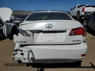 2013 Lexus IS 250 with VIN JTHBF5C2XD5191502, listed as a Copart auction lot 58198485 with 126,468 mi miles and Clean title. Bid and sale history available at DreamBid. Image 6.