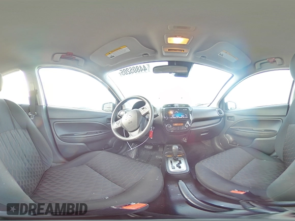 2022 Mitsubishi Mirage ES with VIN ML32AUHJXNH003347, listed as a Copart auction lot 44805205 with 48,546 mi miles and Salvage title. Bid and sale history available at DreamBid. Image 13.