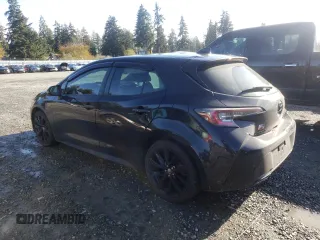 2022 Toyota Corolla Hatchback SE with VIN JTND4MBE5N3147177, listed as a Copart auction lot 79279194 with 38,593 mi miles and Salvage Title. Bid and sale history available at carsss.com. Image 2.
