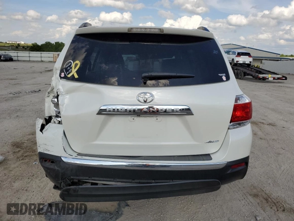 2011 Toyota Highlander Limited с VIN 5TDDK3EH9BS066915, выставлен на аукционе Copart как лот 55196985 с пробегом 210 749 миль миль и Списание • Salvage title. История ставок и продаж доступна на DreamBid. Изображение 6.