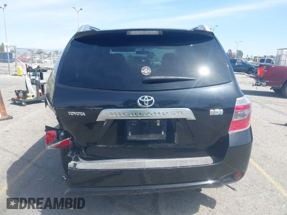 2009 Toyota Highlander Hybrid with VIN JTEEW41A592026819, listed as a IAAI auction lot 41837703 with 216,588 mi miles. Bid and sale history available at carsss.com. Image 16.