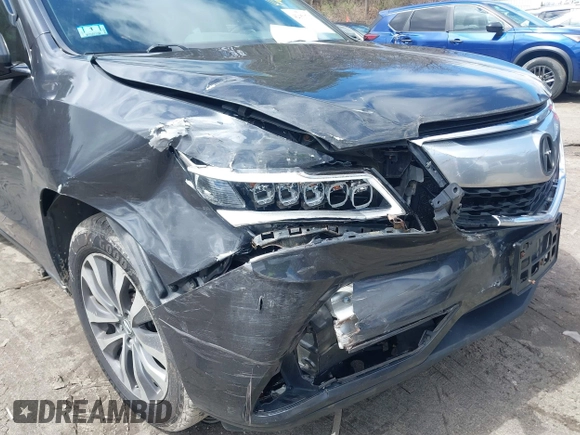 2014 Acura MDX Technology z VIN 5FRYD4H4XEB018860, wystawiony jako IAAI lot #42051713 z przebiegiem 154 690 mil mil oraz . Historia ofert i sprzedaży dostępna na DreamBid. Obrazek 6.