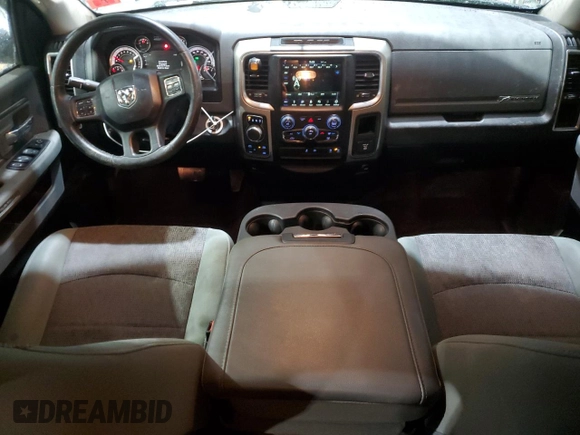 2018 Ram 1500 Big Horn with VIN 1C6RR7LG6JS124477, listed as a Copart auction lot 45650805 with 93,666 mi miles and Salvage Title. Bid and sale history available at carsss.com. Image 8.