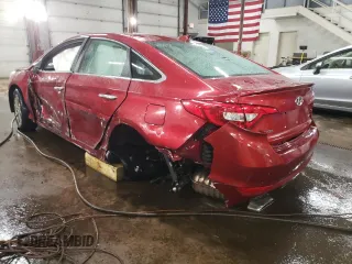 2015 Hyundai Sonata Sport with VIN 5NPE34AF1FH104032, listed as a Copart auction lot 87837255 with 151,079 mi miles and Non repairable. Bid and sale history available at DreamBid. Image 2.