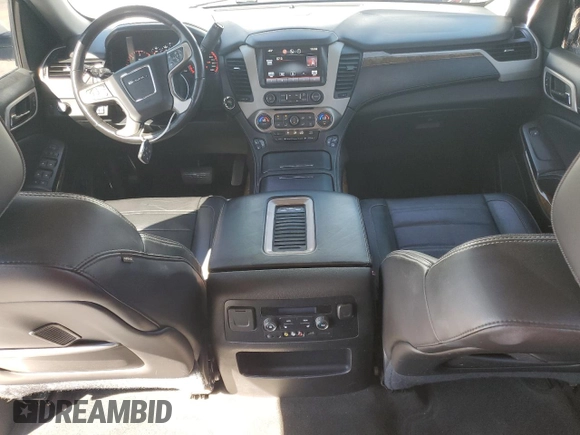 2015 GMC Yukon Denali with VIN 1GKS1CKJ9FR566390, listed as a Copart auction lot 48472835 with 167,719 mi miles and Salvage Title. Bid and sale history available at carsss.com. Image 8.