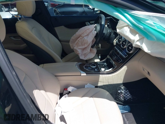 2017 Mercedes-Benz C 300 with VIN 55SWF4JB0HU183802, listed as a IAAI auction lot 42666877 with Not provided miles and . Bid and sale history available at DreamBid. Image 5.
