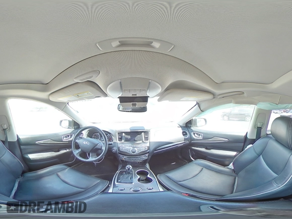 2019 Infiniti QX60 Luxe with VIN 5N1DL0MM7KC558754, listed as a Copart auction lot 58297695 with 83,375 mi miles and Salvage title. Bid and sale history available at DreamBid. Image 15.