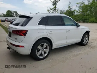 2018 Audi Q5 Premium Plus with VIN WA1BNAFY8J2061061, listed as a Copart auction lot 60143105 with 71,776 mi miles and Clean title. Bid and sale history available at DreamBid. Image 3.