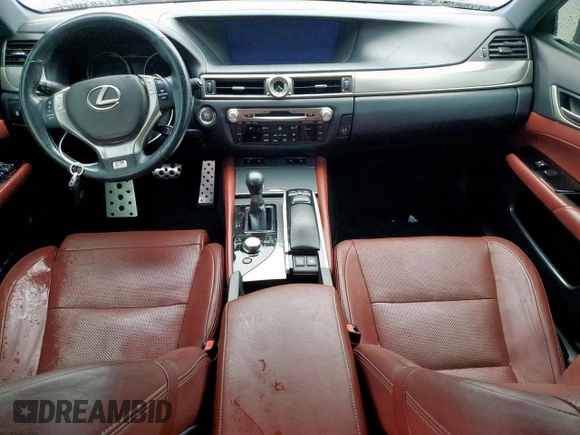 2014 Lexus GS 350 z VIN JTHBE1BL4E5032403, wystawiony jako Copart lot #59576775 z przebiegiem Nie podano mil oraz Szkoda całkowita • Salvage title. Historia ofert i sprzedaży dostępna na DreamBid. Obrazek 8.