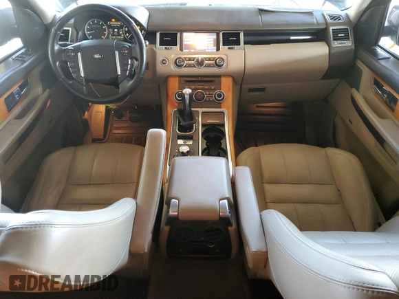 2011 Land Rover Range Rover Sport SC with VIN SALSH2E42BA716753, listed as a Copart auction lot 52284945 with 77,252 mi miles and Salvage title. Bid and sale history available at DreamBid. Image 8.