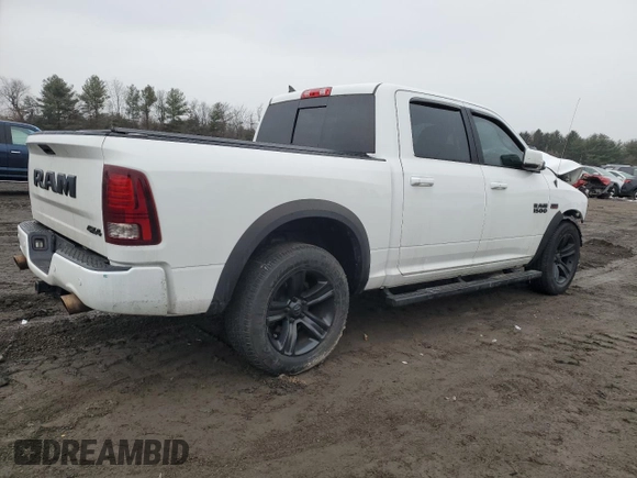 2018 Ram 1500 Night with VIN 1C6RR7MT6JS121901, listed as a Copart auction lot 43044215 with 162,927 mi miles and Salvage Title. Bid and sale history available at carsss.com. Image 3.