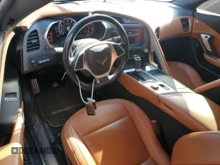2017 Chevrolet Corvette 3LT with VIN 1G1YF2D75H5118511, listed as a Copart auction lot 43003065 with 22,883 mi miles and Salvage Title. Bid and sale history available at carsss.com. Image 8.