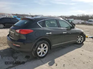 2010 Infiniti EX Journey z VIN JN1AJ0HR8AM755799, wystawiony jako Copart lot #46839915 z przebiegiem 164 262 mil mil oraz Szkoda całkowita • Salvage title. Historia ofert i sprzedaży dostępna na DreamBid. Obrazek 3.
