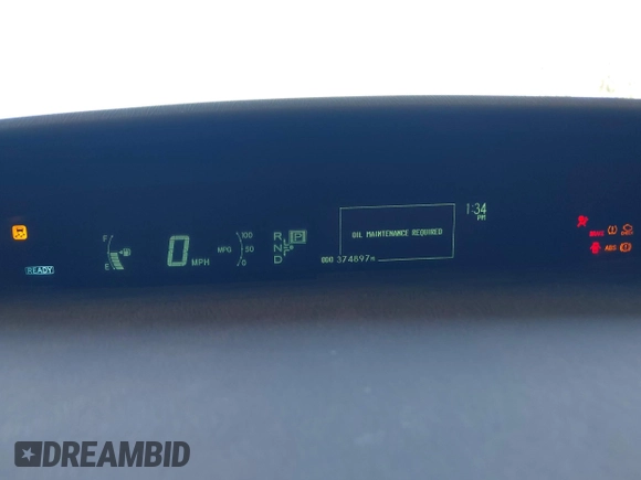 2010 Toyota Prius II with VIN JTDKN3DU1A0004827, listed as a IAAI auction lot 42245203 with 374,897 mi miles and . Bid and sale history available at DreamBid. Image 7.