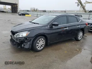 2018 Nissan Sentra SV with VIN 3N1AB7AP3JY210685, listed as a Copart auction lot 86645524 with 49,684 mi miles and Salvage Title. Bid and sale history available at DreamBid. Image 1.