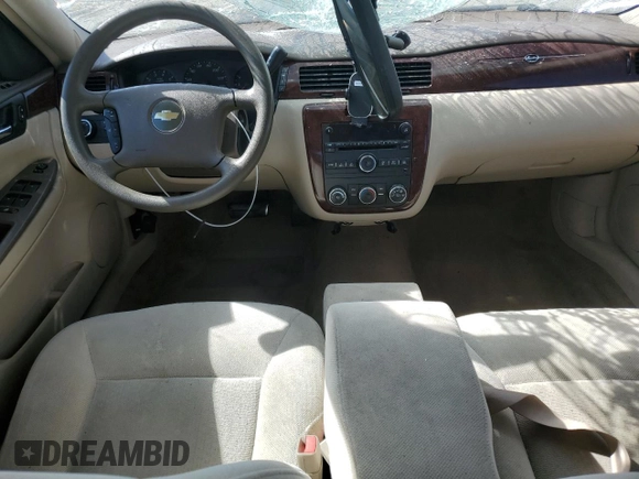 2006 Chevrolet Impala LS with VIN 2G1WB58KX69329819, listed as a Copart auction lot 75569454 with 222,374 mi miles and Salvage Title. Bid and sale history available at DreamBid. Image 8.