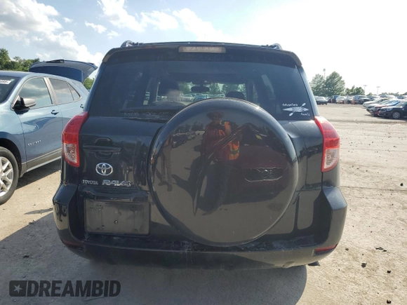 2008 Toyota RAV4 Sport with VIN JTMZK32V786010075, listed as a Copart auction lot 61571685 with 159,918 mi miles and Salvage title. Bid and sale history available at DreamBid. Image 6.