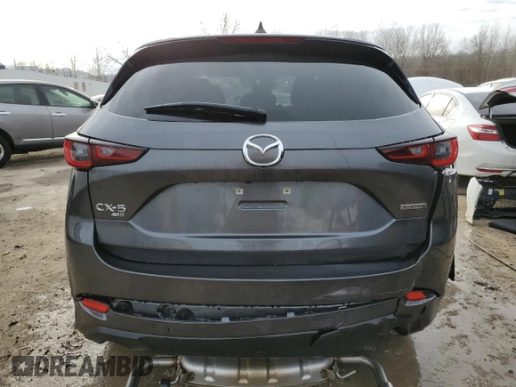 2025 Mazda CX-5 2.5 S Select Package with VIN JM3KFBBL4S0546188, listed as a Copart auction lot 42521035 with 0 mi miles and Salvage Title. Bid and sale history available at carsss.com. Image 6.
