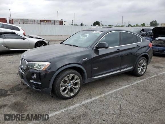 2018 BMW X4 xDrive28i with VIN 5UXXW3C57J0T82047, listed as a Copart auction lot 55988675 with 103,692 mi miles and Salvage title. Bid and sale history available at DreamBid. Image 1.