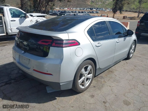 2011 Chevrolet Volt with VIN 1G1RD6E49BU103514, listed as a IAAI auction lot 41627490 with 150,497 mi miles. Bid and sale history available at carsss.com. Image 4.
