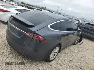 2017 Tesla Model X 90D with VIN 5YJXCBE26HF079246, listed as a Copart auction lot 50141605 with 68,905 mi miles and Salvage Title. Bid and sale history available at DreamBid. Image 3.