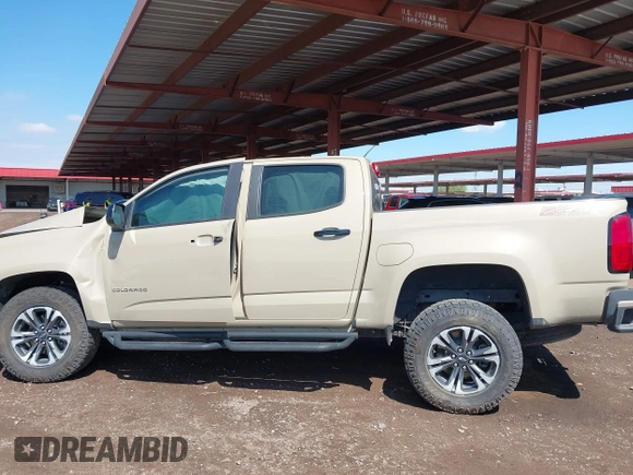 2022 Chevrolet Colorado 4WD Z71 with VIN 1GCGTDEN9N1277524, listed as a IAAI auction lot 42386037 with 15,994 mi miles and . Bid and sale history available at DreamBid. Image 15.