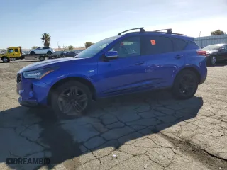 2023 Acura RDX w/A-Spec Package with VIN 5J8TC1H64PL008325, listed as a Copart auction lot 78928504 with 0 mi miles and Salvage Title. Bid and sale history available at carsss.com. Image 1.