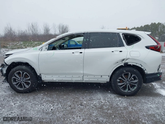 2021 Honda CR-V EX-L with VIN 2HKRW2H87MH665255, listed as a IAAI auction lot 41420923 with 27,812 mi miles. Bid and sale history available at carsss.com. Image 15.