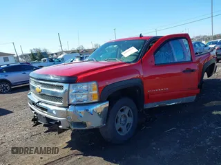 2012 Chevrolet Silverado 1500 LT with VIN 1GCRKSE75CZ138460, listed as a IAAI auction lot 42065032 with 1 mi miles. Bid and sale history available at carsss.com. Image 2.