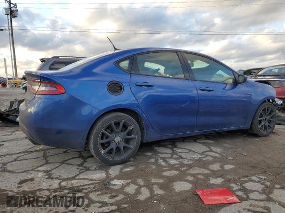 2013 Dodge Dart SXT with VIN 1C3CDFBH8DD708619, listed as a Copart auction lot 84391774 with 195,184 mi miles and Salvage Title. Bid and sale history available at carsss.com. Image 3.