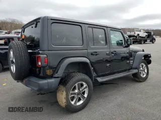 2020 Jeep Wrangler Unlimited Sahara with VIN 1C4HJXEN2LW269616, listed as a Copart auction lot 49886245 with 0 mi miles and Clean Title. Bid and sale history available at carsss.com. Image 3.