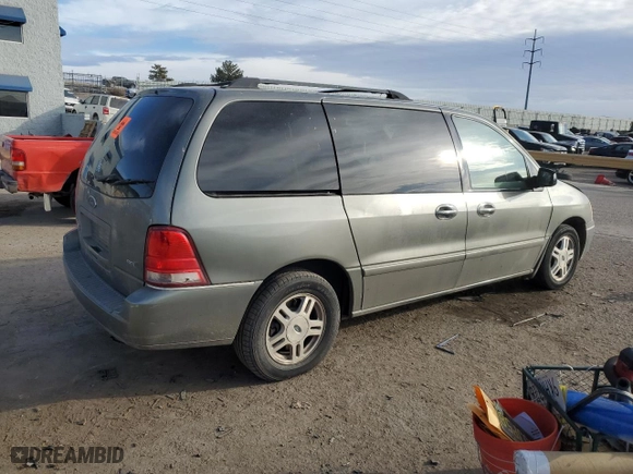 2006 Ford Freestar Wagon SEL with VIN 2FMZA52236BA26305, listed as a Copart auction lot 87674605 with NaN miles and Salvage Title. Bid and sale history available at carsss.com. Image 3.