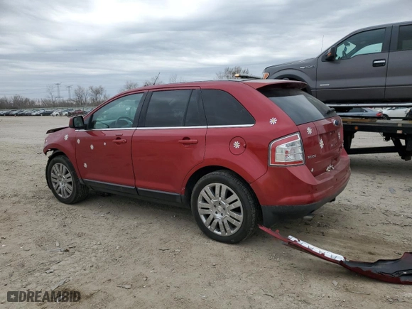 2009 Ford Edge Limited with VIN 2FMDK39C59BA87220, listed as a Copart auction lot 50958075 with 189,663 mi miles and Salvage Title. Bid and sale history available at carsss.com. Image 2.
