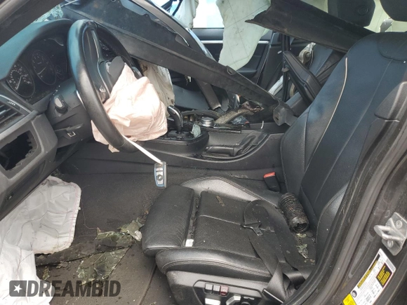 2019 BMW 4 Series 430i xDrive with VIN WBA4J3C54KBL08929, listed as a Copart auction lot 60608795 with Not provided miles and Salvage title. Bid and sale history available at DreamBid. Image 7.